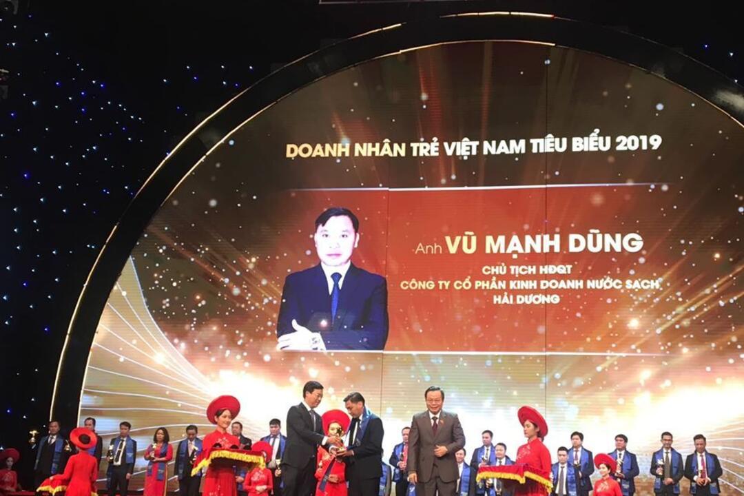 Lễ trao giải thưởng Doanh nhân trẻ tiêu biểu 2019