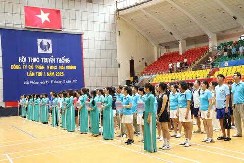 Khai mạc giải thể thao truyền thống Công ty lần thứ 4